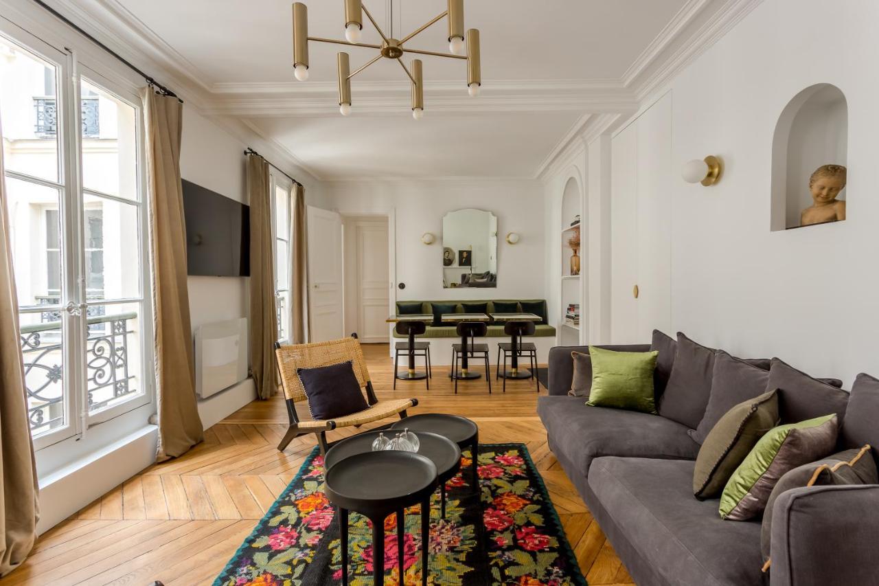 Ferienwohnung Habitat Parisien - 2Br-2Ba - Marais - Centre Pompidou Exterior foto