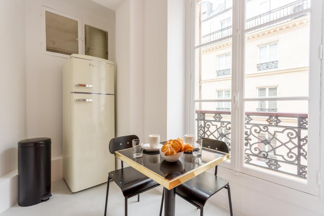 Ferienwohnung Habitat Parisien - 2Br-2Ba - Marais - Centre Pompidou Exterior foto