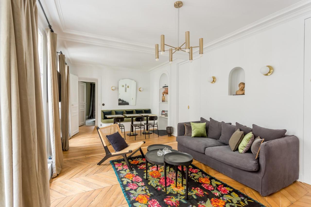 Ferienwohnung Habitat Parisien - 2Br-2Ba - Marais - Centre Pompidou Exterior foto