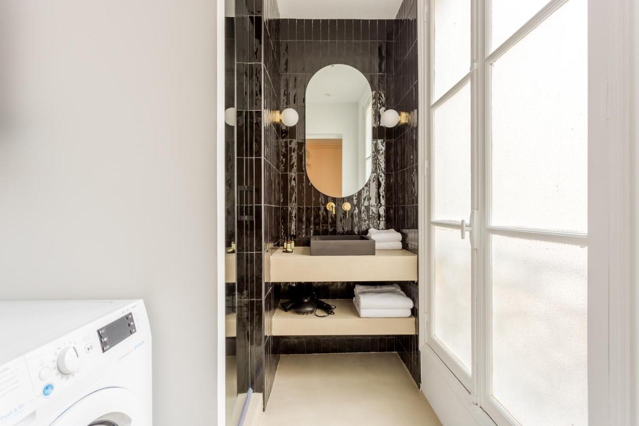 Ferienwohnung Habitat Parisien - 2Br-2Ba - Marais - Centre Pompidou Exterior foto