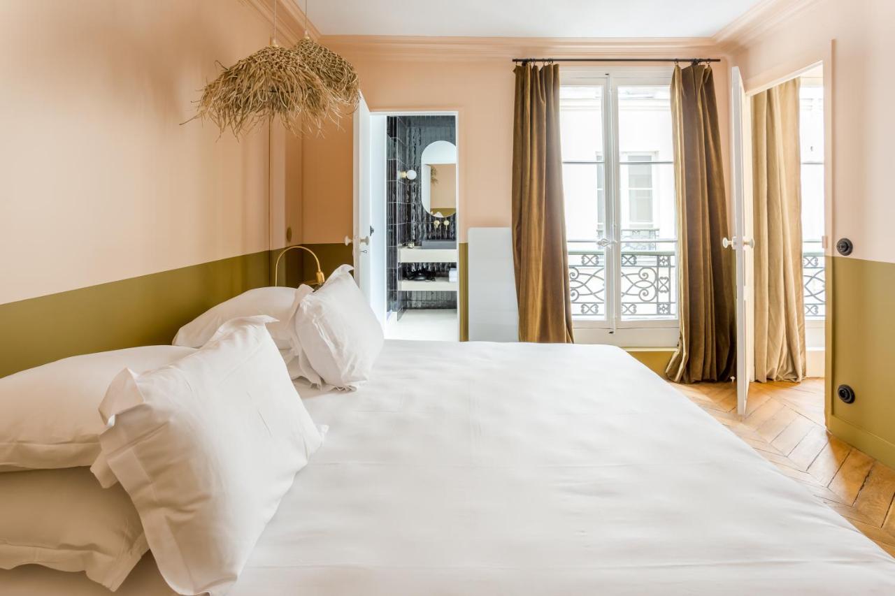Ferienwohnung Habitat Parisien - 2Br-2Ba - Marais - Centre Pompidou Exterior foto