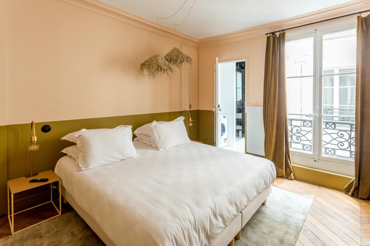 Ferienwohnung Habitat Parisien - 2Br-2Ba - Marais - Centre Pompidou Exterior foto