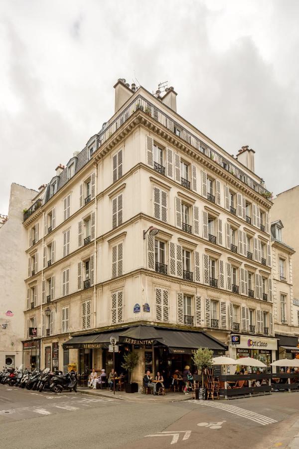 Ferienwohnung Habitat Parisien - 2Br-2Ba - Marais - Centre Pompidou Exterior foto