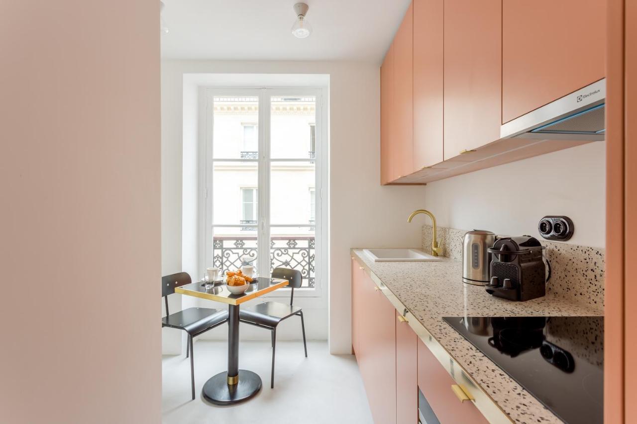 Ferienwohnung Habitat Parisien - 2Br-2Ba - Marais - Centre Pompidou Exterior foto